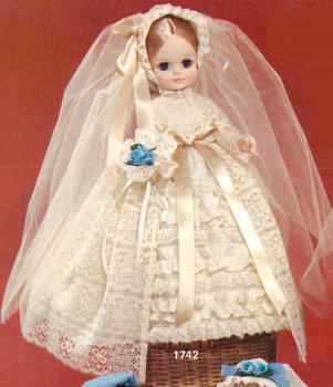 Effanbee - Miss Chips - Keepsake - Antique Bride - Doll